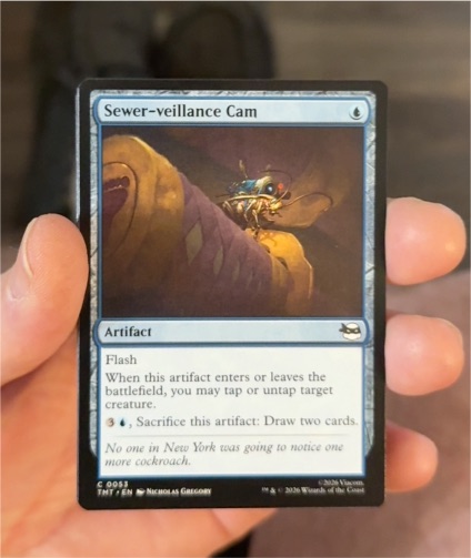2016 Magic: The Gathering #53 Sewer-veillance Cam — front