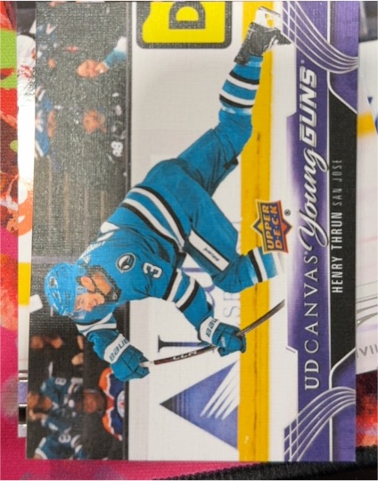 2023-24 Upper Deck Young Guns UD Canvas #C117 Henry Thrun — front