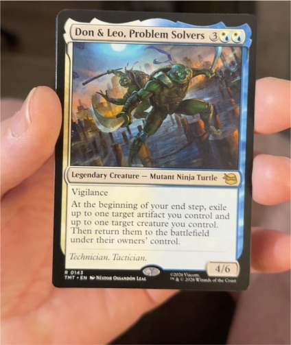 2020 Magic: The Gathering #143 Don & Leo, Problem Solvers — front