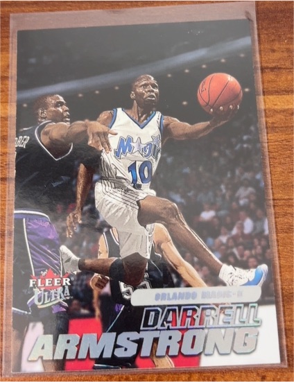 1999-00 Fleer Ultra #5 Darrell Armstrong — front