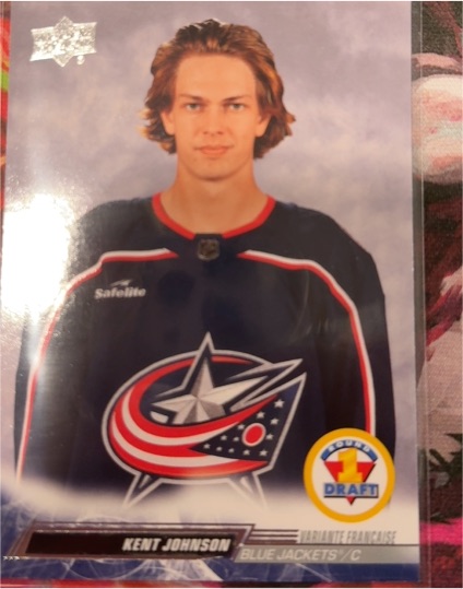 2022-23 Upper Deck Extended Series #743 Kent Johnson — front