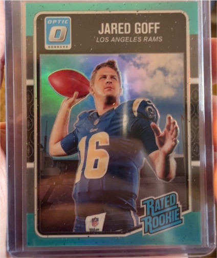 2016 Donruss Optic #172 Jared Goff Rated Rookie — front