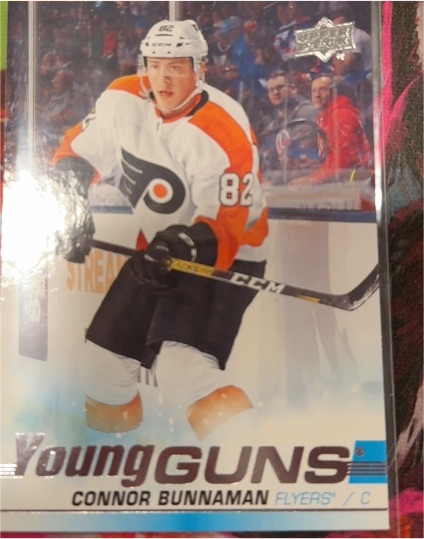 2019-20 Upper Deck Young Guns #208 Connor Bunnaman — front