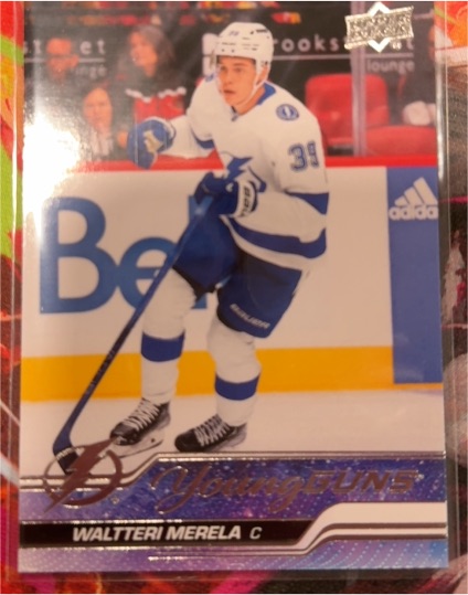 2023-24 Upper Deck Series 2 Young Guns #454 Waltteri Merela — front