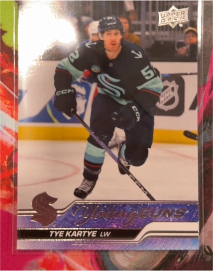 2023-24 Upper Deck Young Guns #465 Tye Kartye — front
