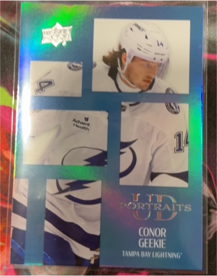 2024-25 Upper Deck Series 2 UD Portraits #P43 Conor Geekie — front