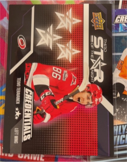 2022-23 Upper Deck Credentials #3S-8 Teuvo Teravainen — front