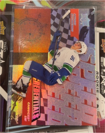 2021 Upper Deck SPx Radiance #SPX-8 Brock Boeser — front