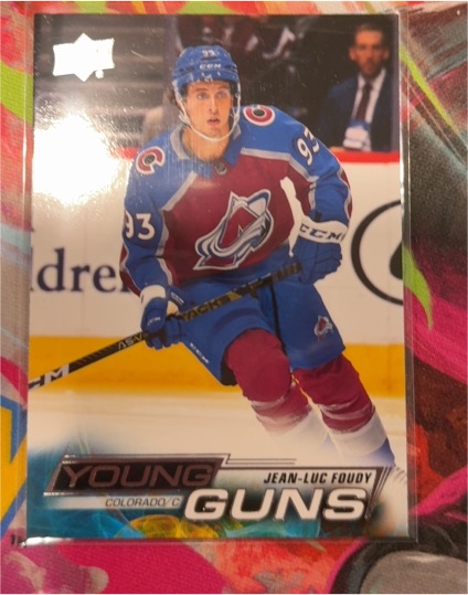 2022-23 Upper Deck #716 Jean-Luc Foudy — front