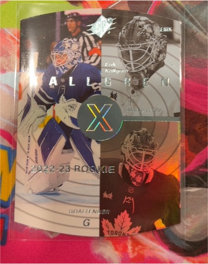 2022-23 Upper Deck Extended 1997-98 SPx Retro #SPX-49 Erik Kallgren — front