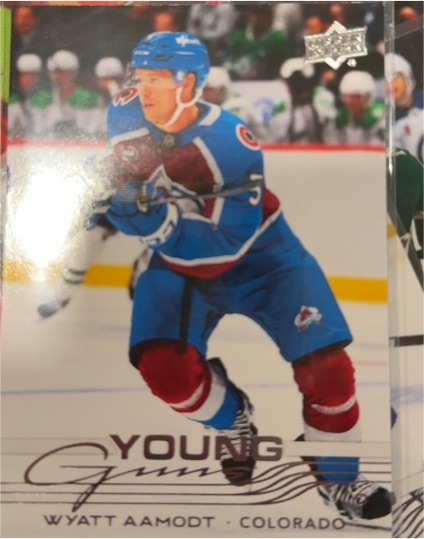 2025-26 Upper Deck Series 2 #458 Wyatt Aamodt Young Guns — front