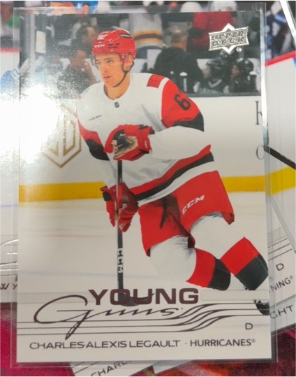 2025-26 Upper Deck Series 2 #454 Charles-Alexis Legault — front