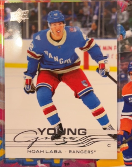 2025-26 Upper Deck Series 2 #463 Noah Laba — front