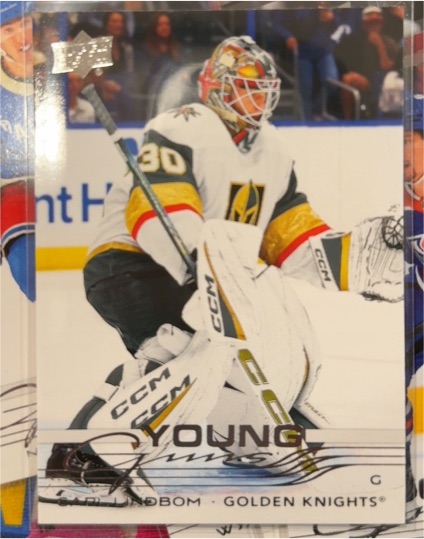 2025-26 Upper Deck Series 2 #464 Carl Lindbom Young Guns — front