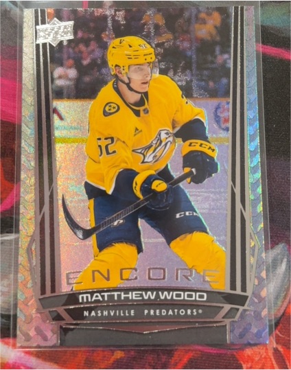 2025-26 Upper Deck Encore #E-120 Matthew Wood — front