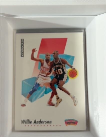 1991-92 SkyBox #254 Willie Anderson — front