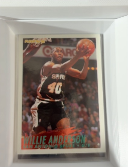 1994-95 Fleer #201 Willie Anderson — front