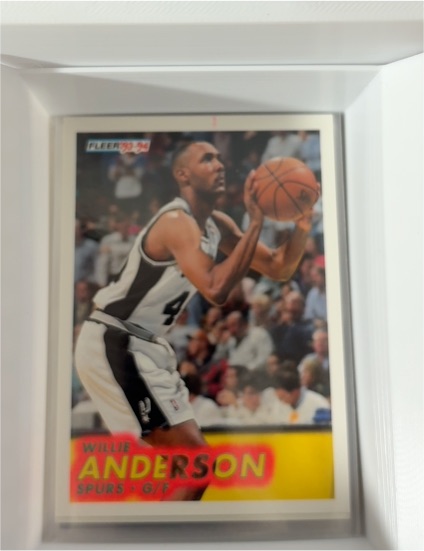 1993-94 Fleer #375 Willie Anderson — front