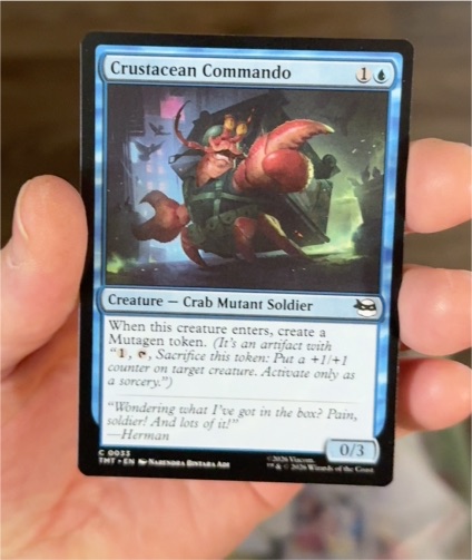 2023 Magic: The Gathering #33 Crustacean Commando — front