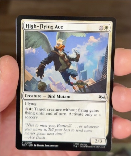 2026 Magic: The Gathering #9 High-Flying Ace — front