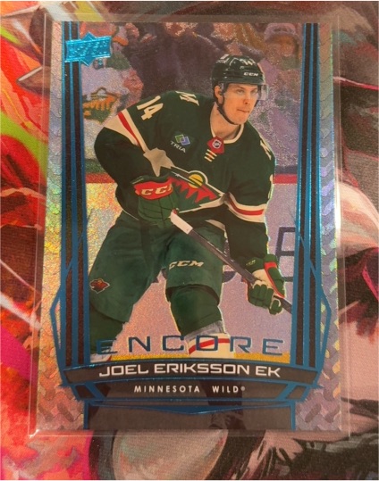 2025-26 Upper Deck Encore #E-200 Joel Eriksson Ek — front