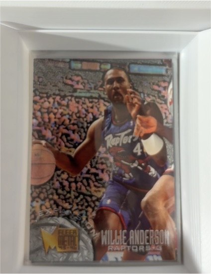 1995-96 Fleer Metal #196 Willie Anderson — front