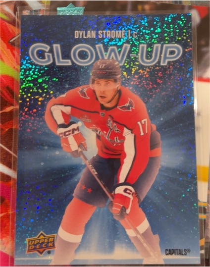 2025-26 Upper Deck Glow-Up #GU-12 Dylan Strome — front