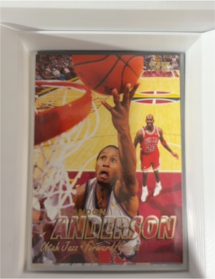 1997-98 Fleer #141 Shandon Anderson — front