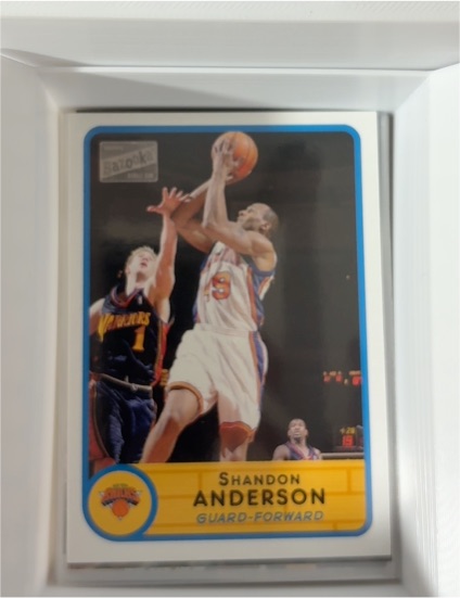 2003-04 Topps Bazooka #98 Shandon Anderson — front