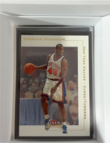 2001-02 Fleer Premium #82 Shandon Anderson New York Knicks — front