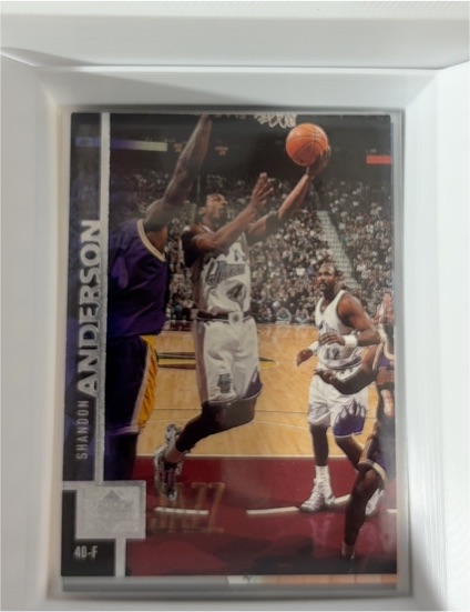 1997-98 Upper Deck #302 Shandon Anderson — front