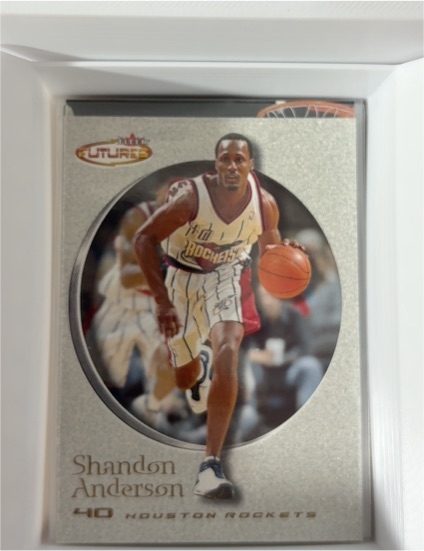 2000 Fleer Futures #40 Shandon Anderson — front