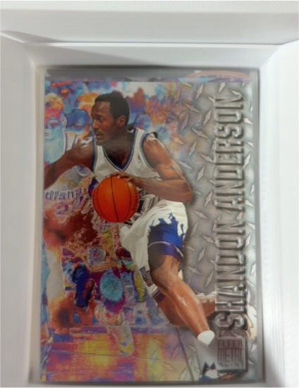 1996-97 Fleer Metal #218 Shandon Anderson Rookie Card — front