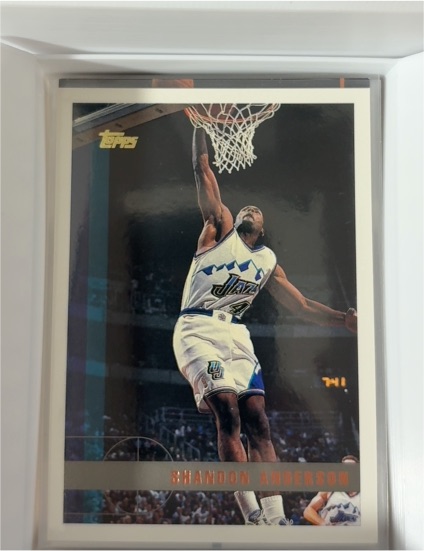1997-98 Topps #55 Shandon Anderson — front