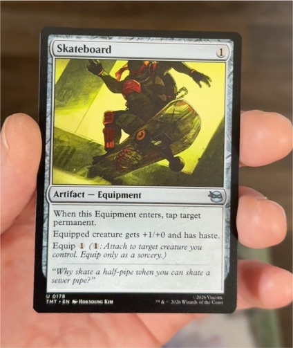 2020 Magic: The Gathering #178 Skateboard — front