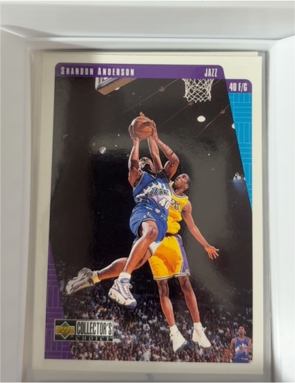 1997-98 Upper Deck Collector's Choice #339 Shandon Anderson — front