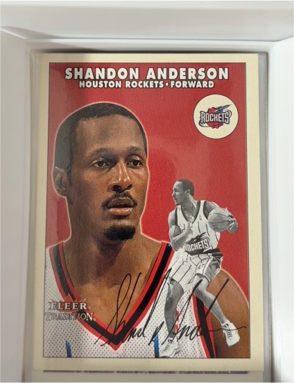 2000-01 Fleer Tradition #175 Shandon Anderson — front