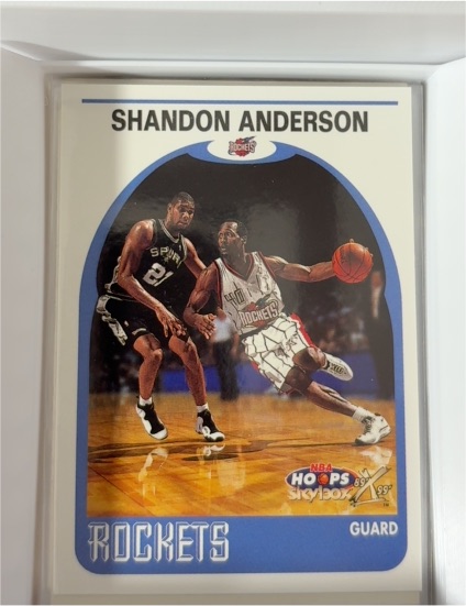 1999 NBA Hoops Skybox Decade #127 Shandon Anderson — front