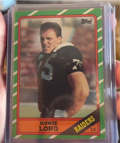 1986 Topps #67 Howie Long — front
