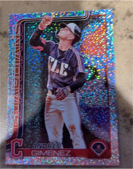 2025 Topps Series 1 #270 Andres Gimenez — front