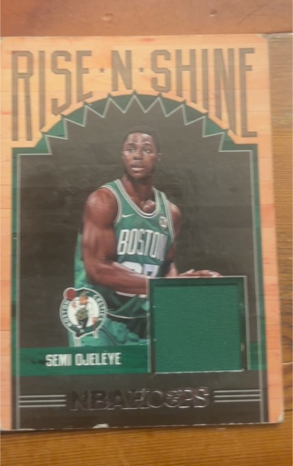 2017-18 Panini NBA Hoops Rise N Shine #RS-SOJ Semi Ojeleye — front