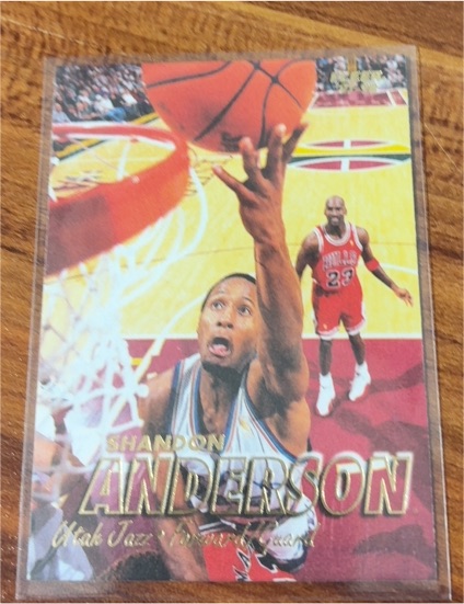 1997 Fleer #141 Shandon Anderson — front