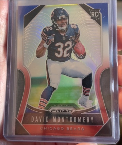 2019 Panini Prizm #327 David Montgomery — front