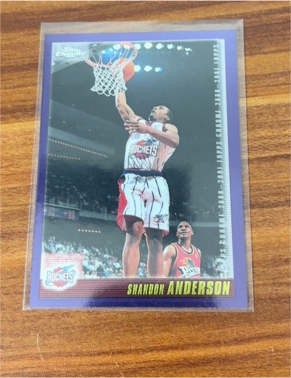 2000-01 Topps Chrome #150 Shandon Anderson — front
