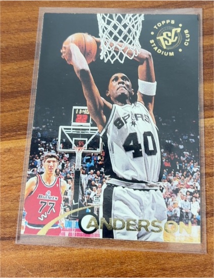 1994-95 Topps Stadium Club #206 Willie Anderson — front