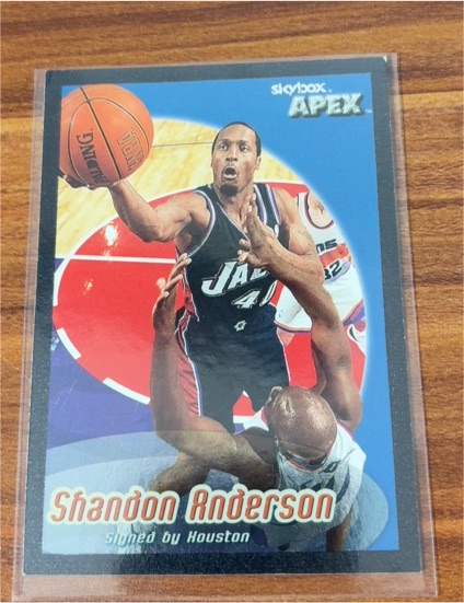 1999-00 SkyBox Apex #46 Shandon Anderson — front