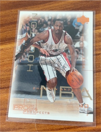 2000-01 Upper Deck Pros and Prospects #30 Shandon Anderson — front