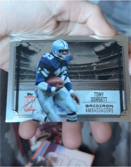 2024 Topps Signature Class #GA-28 Tony Dorsett Gridiron Ambassadors — front