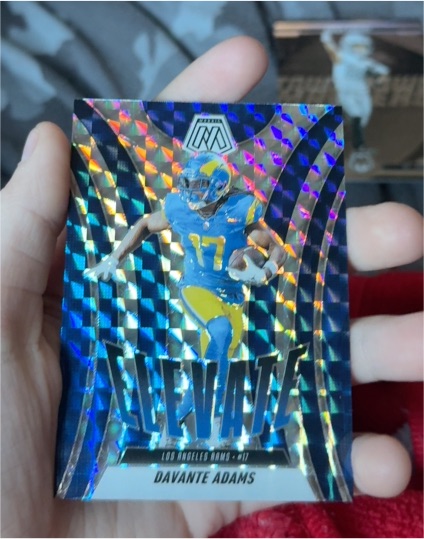 2025 Panini Mosaic Elevate #17 Davante Adams — front