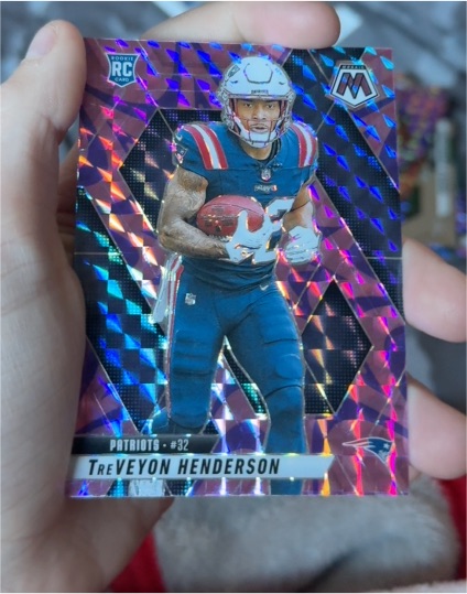 2025 Panini Mosaic #325 TreVeyon Henderson — front
